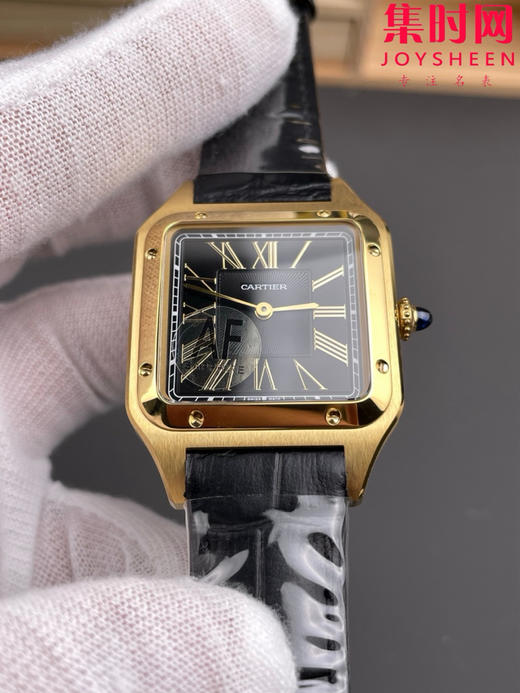 AF卡地亚山度士杜蒙系列 桑托斯大号 中性腕表 成熟魅力之典范 表盘尺寸43.5X31.4mm 小手腕男生福音 商品图2