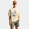 DSQUARED2 男士复古风格图案印花棉质圆领短袖宽松T恤 淡黄色 S74GD1547 D20106 171 商品缩略图2