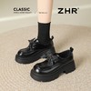 ZHR则则厚底增高蝴蝶结单鞋2026新款英伦单鞋复古小皮鞋洋气女鞋 商品缩略图5