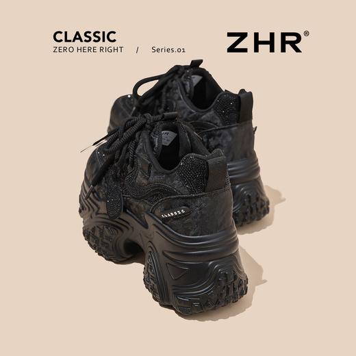 ZHR则则银色厚底老爹鞋女2026春新款小个子内增高休闲运动鞋女鞋 商品图3