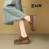 ZHR【增高6.5CM】勃肯鞋女2026春季绒面搭扣休闲鞋显瘦厚底乐福鞋 商品缩略图8