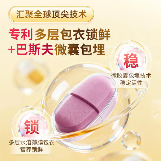 康恩贝金冠女士多维一次补充21种营养配料干净 商品图5
