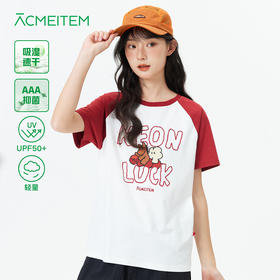【出游季特惠-春夏新品】ACMEITEM爱棵米女士短袖T恤GAH2440814A