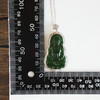 【天然正品】A货翡翠AU750白金镶钻镶天然细腻冰种满绿观音坐莲（平安安乐）翡翠吊坠项链53.0*27.0*9.0MM（皆取最大值）181125AH37 商品缩略图3