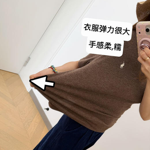 马年小马polo磨毛面料短袖T恤 商品图5