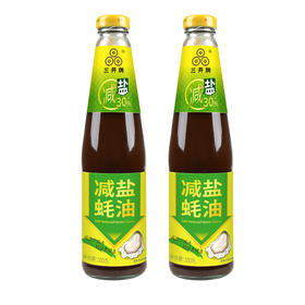 三井 减盐蚝油500gx2