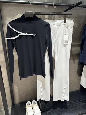 St家早秋新款女士外穿式立领打底衫来了！原单❗洋气时尚，百搭型的春夏秋都相当实用的单品，体感非常惊艳，软软糯糯非常亲肤弹力又大！清新明快的配色超显肤白，大方得体还附带瞬间减龄的效果！