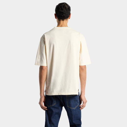 DSQUARED2 男士字母徽标印花棉质圆领短袖T恤 米白色 S71GD1643 D20020 103 商品图3