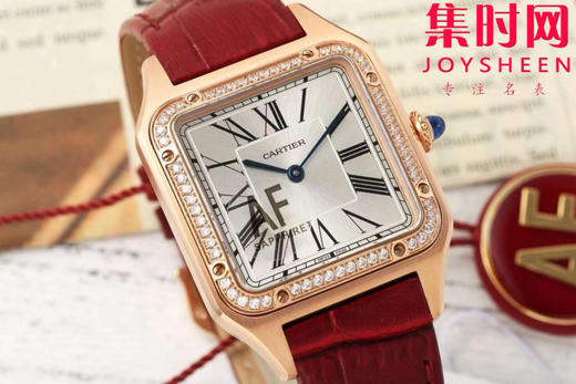 AF卡地亚山度士杜蒙系列 桑托斯大号 中性腕表 成熟魅力之典范 表盘尺寸43.5X31.4mm 小手腕男生福音 商品图2