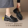ZHR则则增高5.5cm厚底乐福鞋女2026新款时髦复古百搭舒适英伦单鞋 商品缩略图0