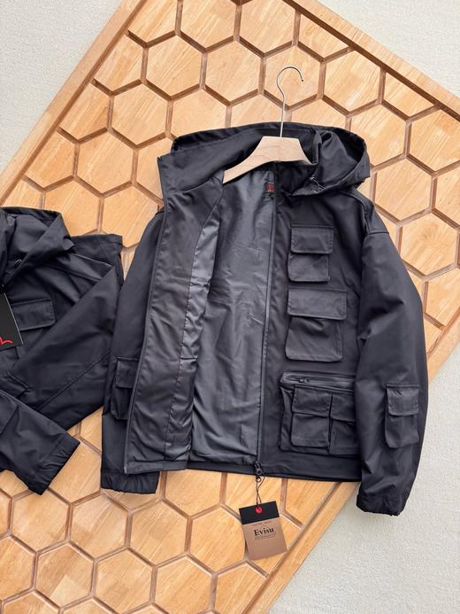 福神新品男士潮流海鸥印花夹克 商品图5