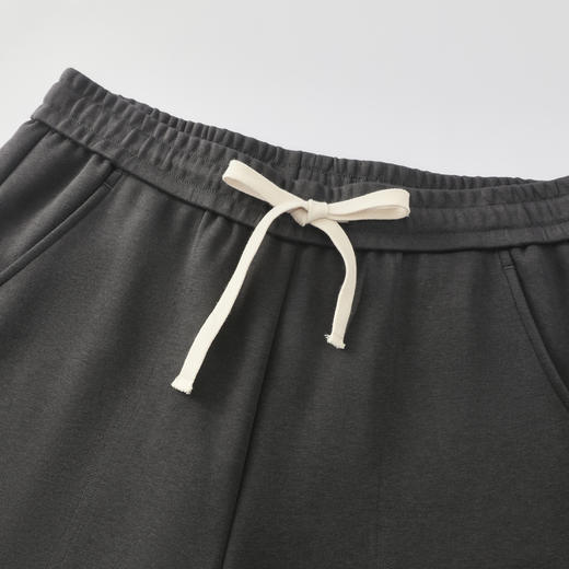 GXG男装26春季简约时尚舒适松紧腰系绳宽松直筒男式运动休闲裤K&C 商品图8