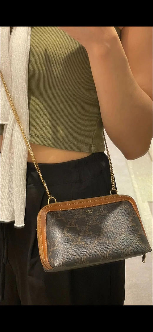 Celine 老花 mini 化妆包 商品图3