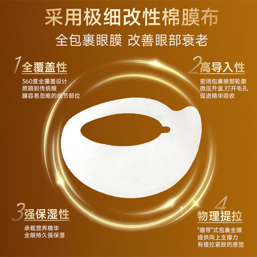 名后胶原轮廓贴 | 一次护理 ≈ 九日眼霜精华 • 19重精华直达肌底，1膜5效，攻克 肿、眼袋 、纹、垂松凹（提+填充）、黑、敏 商品图1