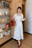 amadella 浪漫清新碎花开衫收腰连衣裙 22276 商品缩略图0