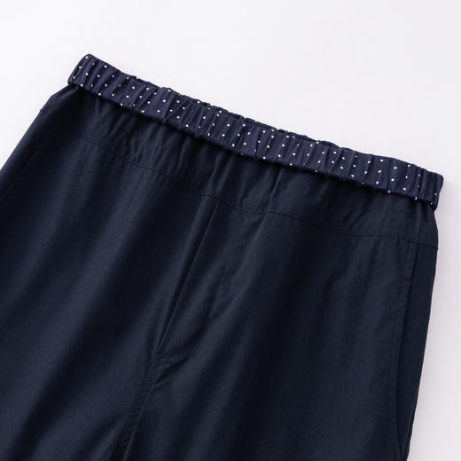 HERLIAN 2026年春季新品波点翻腰设计直筒长裤女士休闲工装裤 商品图3