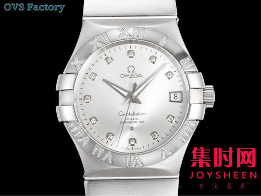 经典传承，卓越新生——欧米茄OVS星座情侣系列 罗马圈钻刻款 男士腕表 表径38mm 商品图1