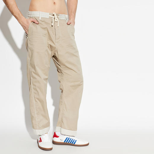 DSQUARED2 男士混纺棉质休闲裤 棕色 S74KB1101 S35175 801 商品图1