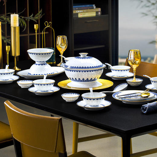 玉柏富贵满堂餐具套组 商品图4