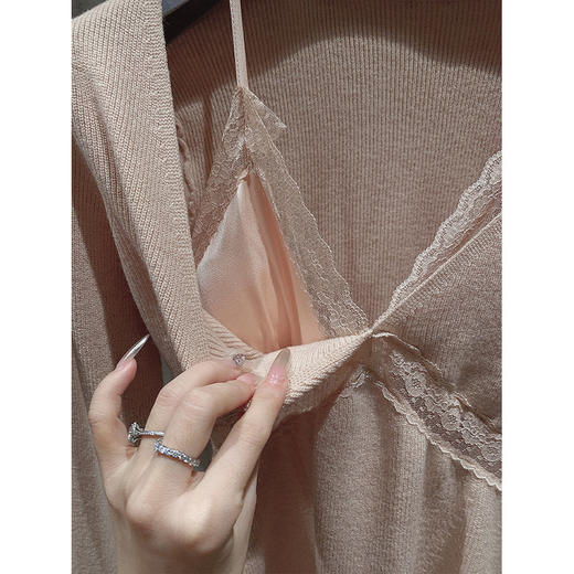 金蘑菇菇 记录今秋第一次心动 /blumarin蕾丝打底 商品图3