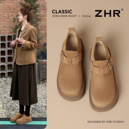 ZHR【增高4cm】厚底勃肯鞋复古经典2026春季新款小个子轻便软底女 商品图0