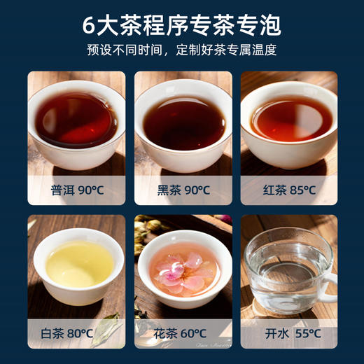 迈卡罗自动萃茶机煮茶器蒸茶煮茶一体壶养生壶全自动智能蒸汽煮茶器烧水壶自动上水 MC-ZC1109 商品图4