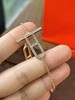 独家对版CNC数控精雕 精工高定 HERMES 爱马仕猪鼻手链带钻款 简约不失精致！大气不失优雅 款式好看又低调 上班佩戴不会觉得扎眼 商品缩略图2