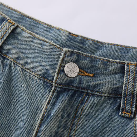 GXG男装【莱赛尔】26春季经典水洗潮流百搭亲肤直筒男式牛仔裤K&C 商品图3