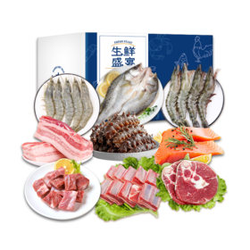 诺顿逸品/淘鲜拾光 和和美美精选生鲜组合4300g