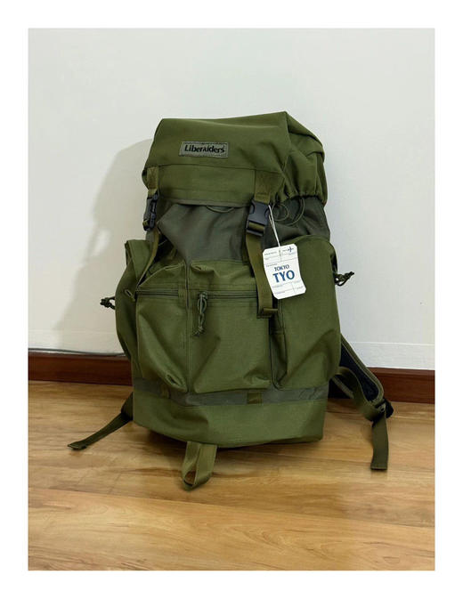 原单正品 Liberaiders® PX旅行户外背包。绿色，黑色 商品图5