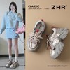 ZHR则则厚底老爹鞋女2026春季新款小个子增高紫色户外运动休闲鞋 商品缩略图2
