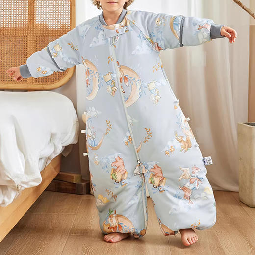 裁缝学苑TQ194婴儿睡袋纸样儿童加厚儿童分腿二合一防踢被童装样板 商品图5