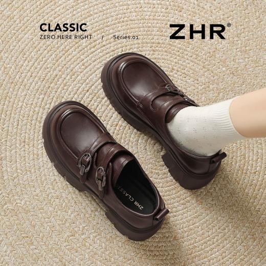 ZHR则则时尚百搭厚底增高深口单鞋2026春季新款轻便舒适通勤女鞋 商品图8