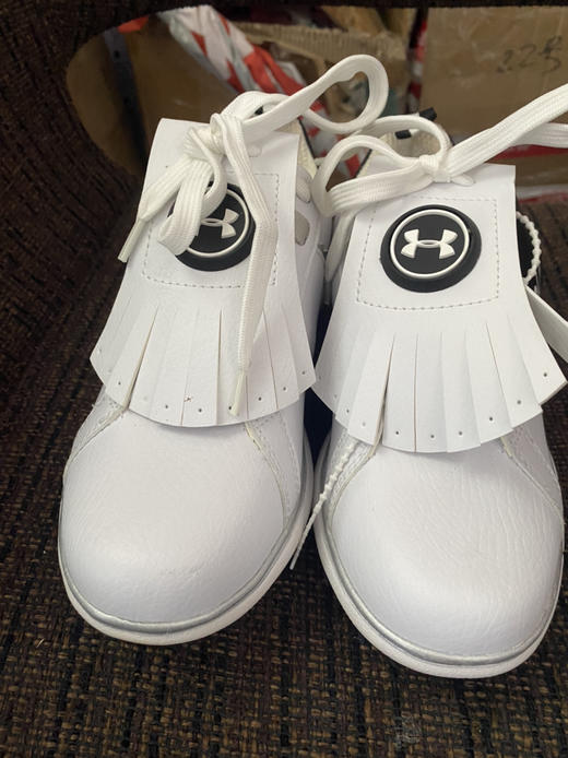 全新正品女士安德玛高尔夫球鞋34码 商品图0