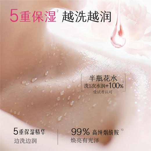【田栩宁同款】半亩花田鲜花精华香氛沐浴露滋润保湿持久留香清洁 商品图2