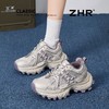 ZHR【厚底6cm】复古老爹鞋春季小个子内增高休闲鞋渔网透气运动鞋 商品缩略图8