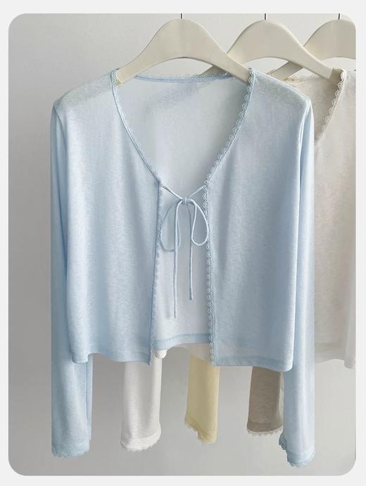 慵懒绑带花边开衫-纪念日百货门店同款169264992 商品图2