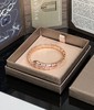 独家对版CNC数控精雕 精工高定 宝格丽BVLGARI SERPENTI系列 蛇形满钻手镯 玫瑰金显温柔显肤色、上手很显手细，又显气质✅单戴叠戴都好看，最重要的是很闪✨ 商品缩略图1
