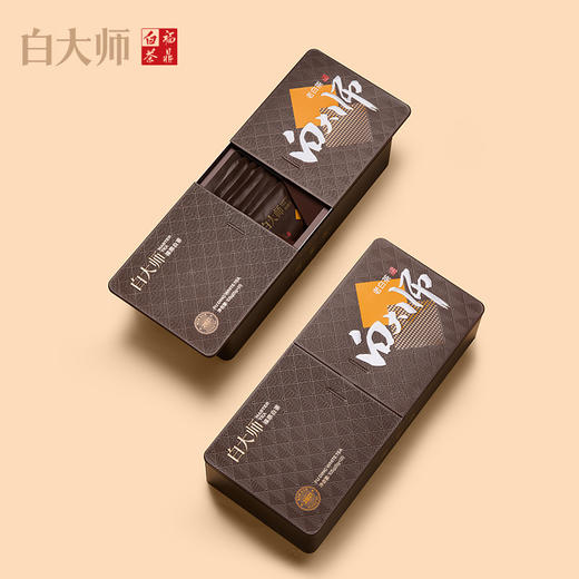 白大师福鼎白茶2021年寿眉老白茶高山茶叶礼盒装送礼小方片210g 商品图2