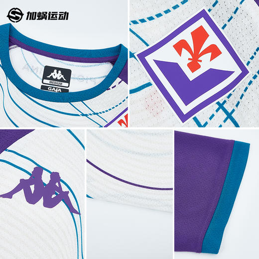 SFS卡帕Kappa25/26佛罗伦萨短袖训练服足球热身上衣 382D1CW-A09 商品图2