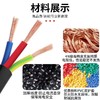 【HDXK】2*1.0黑护套线 国标包检 商品缩略图2