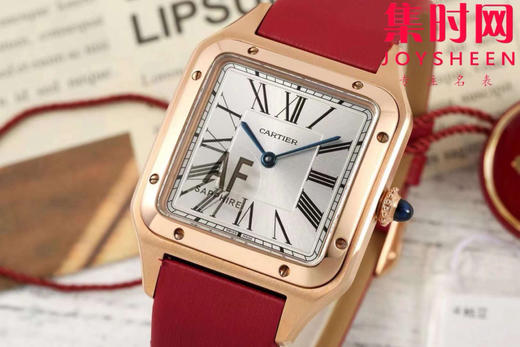 AF卡地亚山度士杜蒙系列 桑托斯大号 中性腕表 成熟魅力之典范 表盘尺寸43.5X31.4mm 小手腕男生福音 商品图1