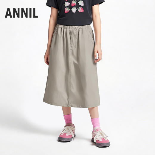 女童梭织半裙夏季新款安奈儿童装EG623696 商品图1