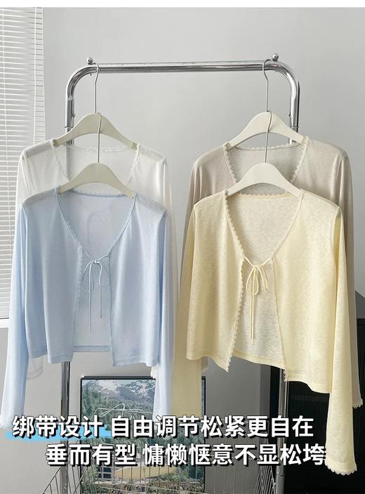 慵懒绑带花边开衫-纪念日百货门店同款169264992 商品图3