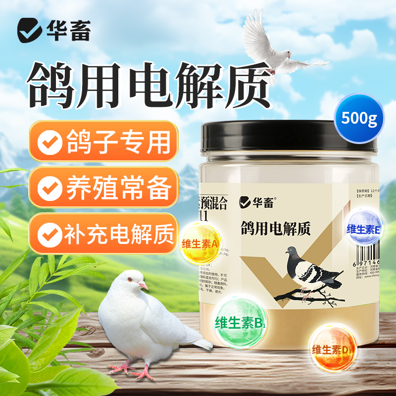 华畜鸽用电解质鸟用多维葡萄糖鹦鹉鸽子营养补钙新鸟用品画眉