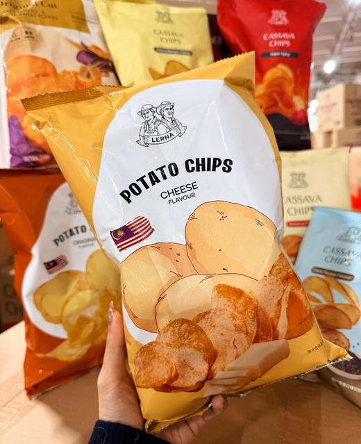 莱纳奶酪味原切薯片 商品图0