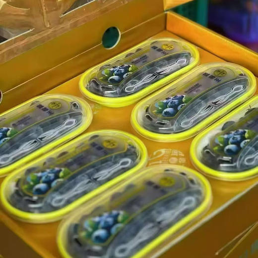 【蓝莓天花板｜空运到货】花香浓郁•18mm+•超甜脆爽云南L25蓝莓品种金砖6合1装200g×6盒（共1.2kg）✅ 果分足，嘎嘎绿。超新鲜。 商品图2