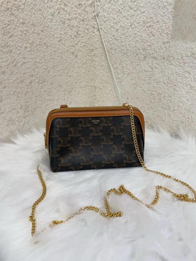 Celine 老花 mini 化妆包