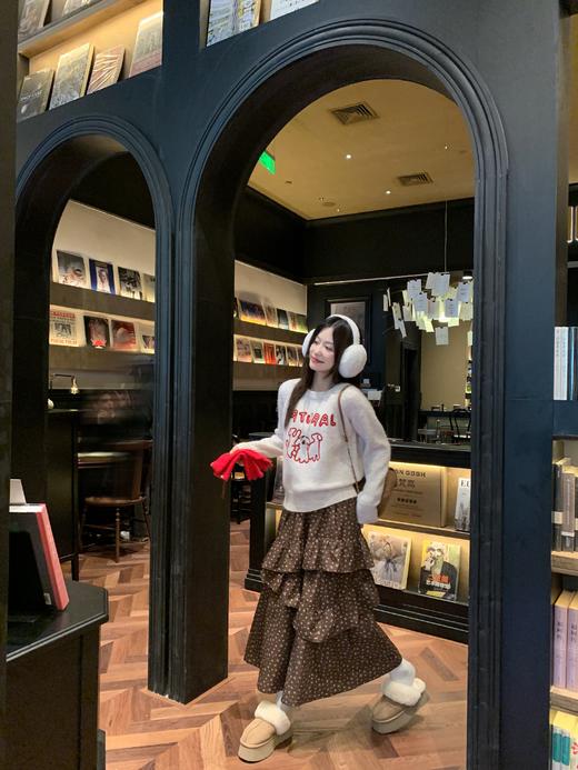 <曾小咸推荐>2.12现货秒杀 ！微信超特价！韩系刺绣圆领毛衣 日常179.99 立减90 秒杀89.99！！ 商品图7