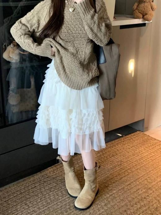 甜美减龄网纱拼接半裙-纪念日百货门店同款169604256 商品图1